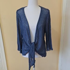 NWT Papa Vancouver Open Front Shrug Cardigan XXL